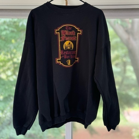 Rare Black Forest Restaurant Und Bier Haus Sweatshirt Size XL